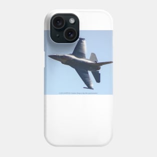 F-16 Viper Fast-Pass With Vapor Phone Case