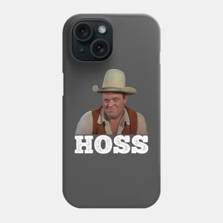 Hoss Cartwright - Bonanza - Tv Western Phone Case