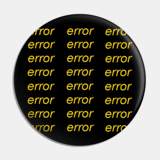 Error Pin by Fantox1