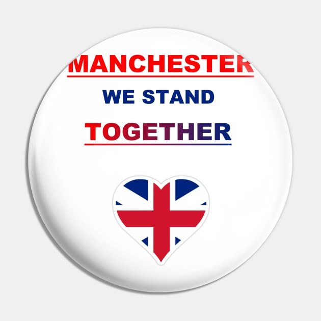 Manchester Stand Together Pin by Specialstace83