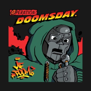 Doomsday Arrives Wearing MF DOOM T-Shirt