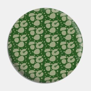 Green Shapes Pattern Background Pin