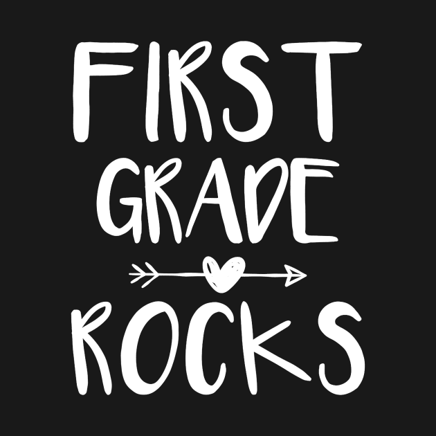 Team First 1 st Grade Rocks Teacher First Day School Last by Alison Cloy