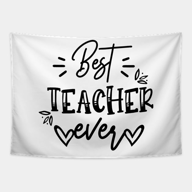 Best Teacher Ever Tapestry by FalconPod