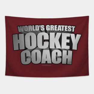 World's Greatest Hockey Coach Tapestry