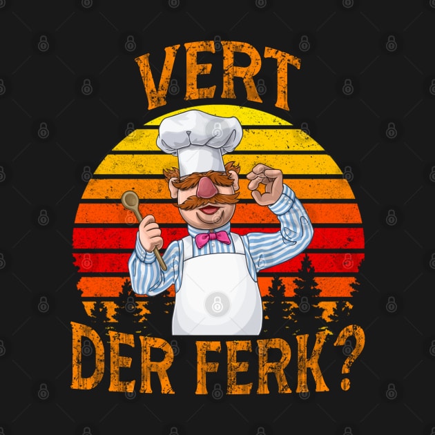 Vert Der Ferk Retrocolor - Vintage by Quikerart