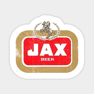 Jax Beer - vintage style label Magnet