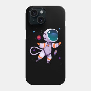 Astronauts in Space Phone Case