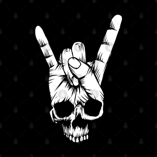 Skeleton Rocker Hand by KingMaster