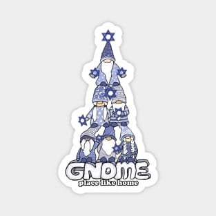 Gnome Place Like Home- Hanukkah Magnet