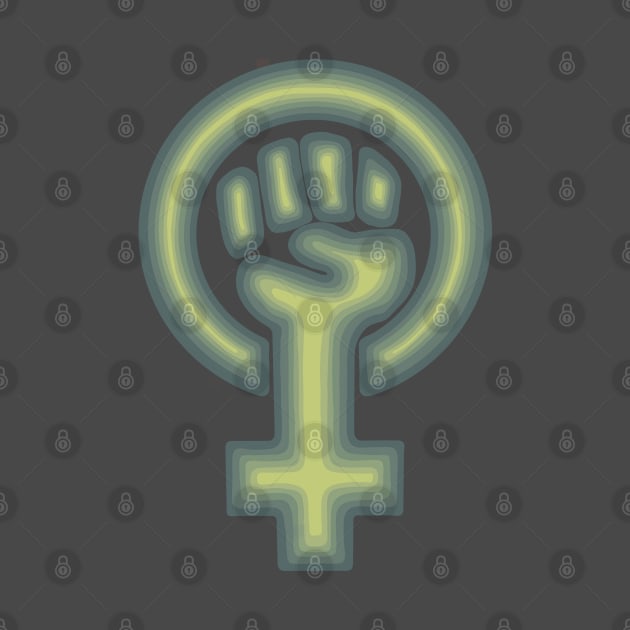 Feminist Symbol by Slightly Unhinged