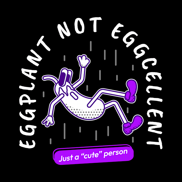 Cute Eggplant for veggy just a cute person by Matadesain merch