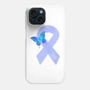 IBS Butterfly awareness ribbon Phone Case