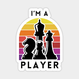 I am a Chess Player Magnet