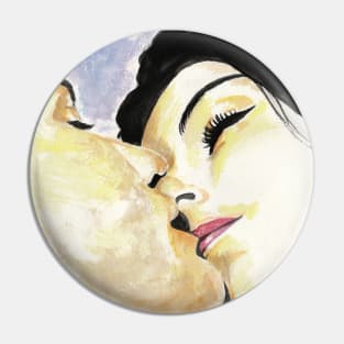 A Man and a Woman Pin