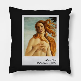 botticelli - main bae venus Pillow