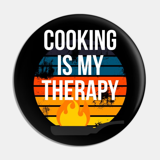 Cooking is my Therapy Pin by CookingLove