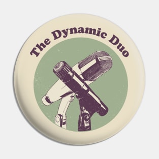 Dynamic Duo Microphones Pin