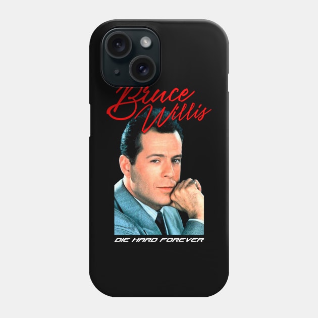 Bruce Die Hard Forever Phone Case by toskaworks