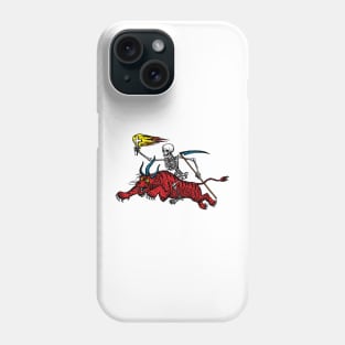 hellcat russian prison tattoo Phone Case