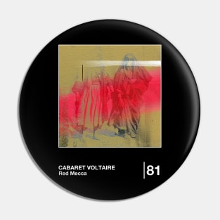 Cabaret Voltaire / Minimal Style Graphic Artwork Design Pin