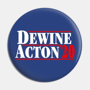 DeWine Acton 2020 Pin