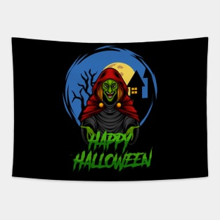 Halloween Witch 1.5 Tapestry