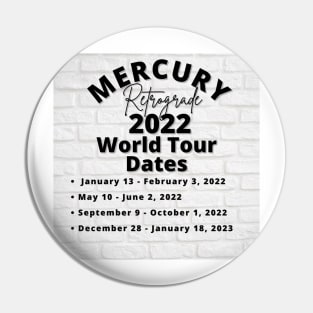 Mercury Retrograde On Tour Dates 2022 Pin