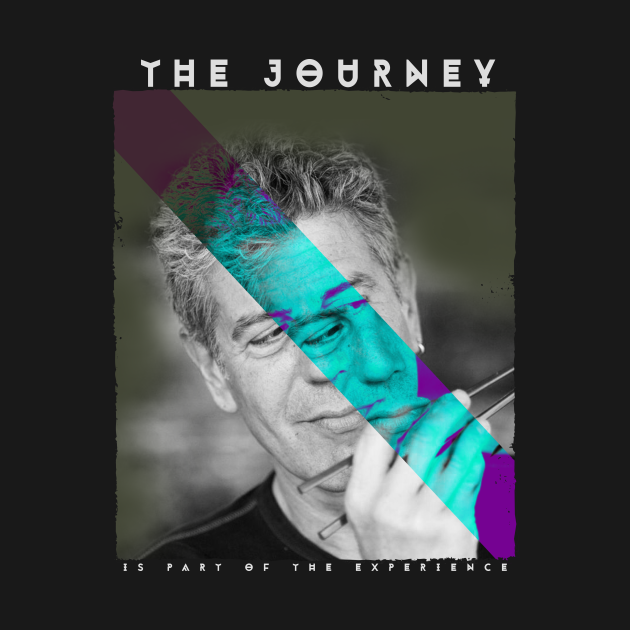 Anthony Bourdain The Journey - Anthony Bourdain - T-Shirt