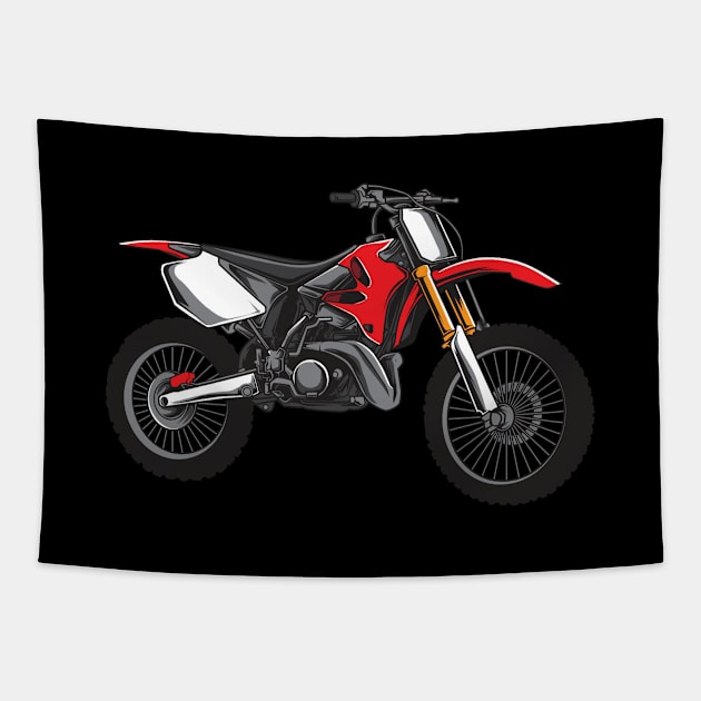 Motocross Tapestry by TambuStore