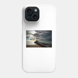 Bournemouth Pier And Beach Dorset England Phone Case