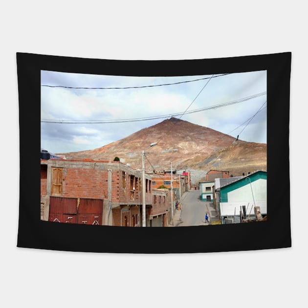 Bolivie - Potosi Tapestry by franck380