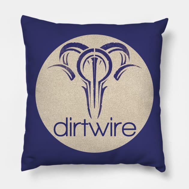 dirtwire Pillow by Trigger413