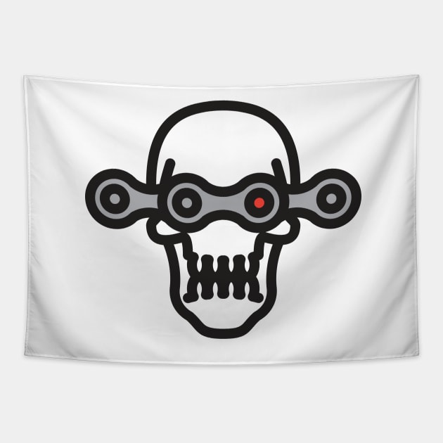 Chain Eyes Tapestry by cyclopia
