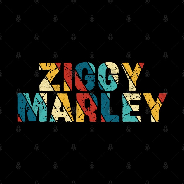 Retro Color - Ziggy Marley by Arestration