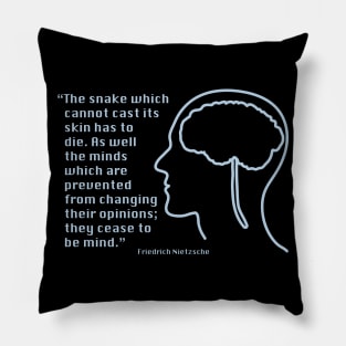 Nietzsche Quote Pillow