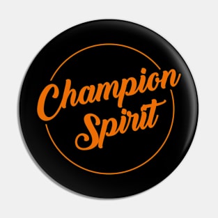 Champion Spirit Pin