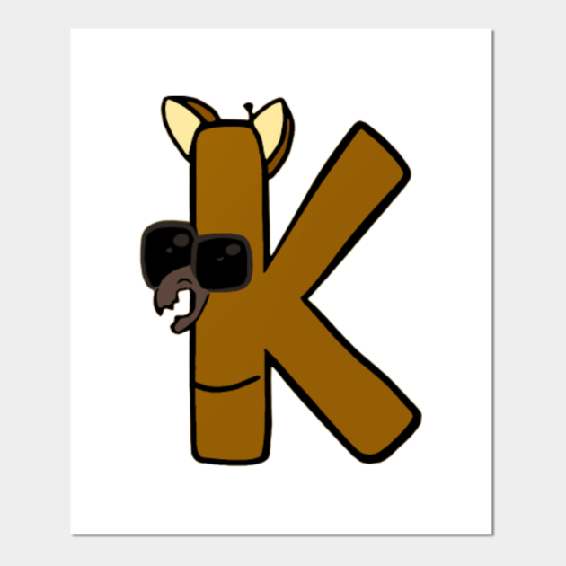 Kangaroo Letter K Alphabet Lore Animals For Boys, Girls - Alphabet K - Posters and Art Prints | TeePublic Kangaroo Letter K Alphabet Lore Animals For Boys, Girls - Alphabet K - Posters and Art Prints | TeePublic