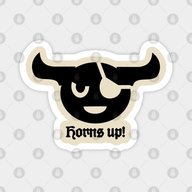 Horns Up! Magnet by TaliDe