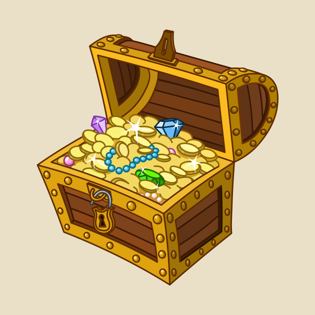 Treasure Chest by DigiToonsTreasures