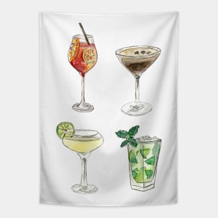 Summer drink list Cocktails Tapestry