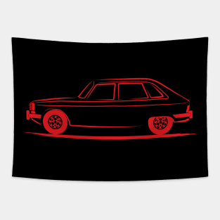 Renault 16 Renault R16 Red Tapestry