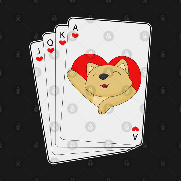 Disover Cat Poker Poker cards - Poker - T-Shirt