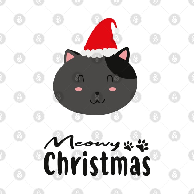 Meowy Christmas Kawaii Cat. by Marzuqi che rose