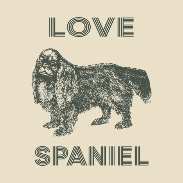 Love Spaniel Dog by tabaojohnny