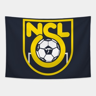 National Soccer League (yellow) Tapestry