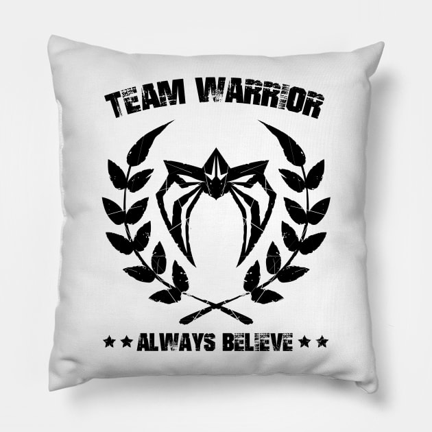 Team Warrior Pillow by lockdownmnl09