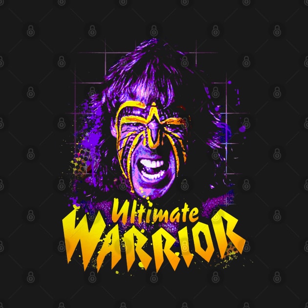 Ultimate Warrior In Your Face by Holman