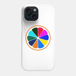 Orange - a really colorful fruit Phone Case