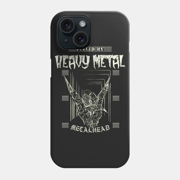 Fueled By Heavy Metal Phone Case by Kaijester